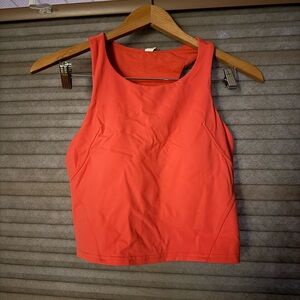 Lululemon Athletica coral razorback tank